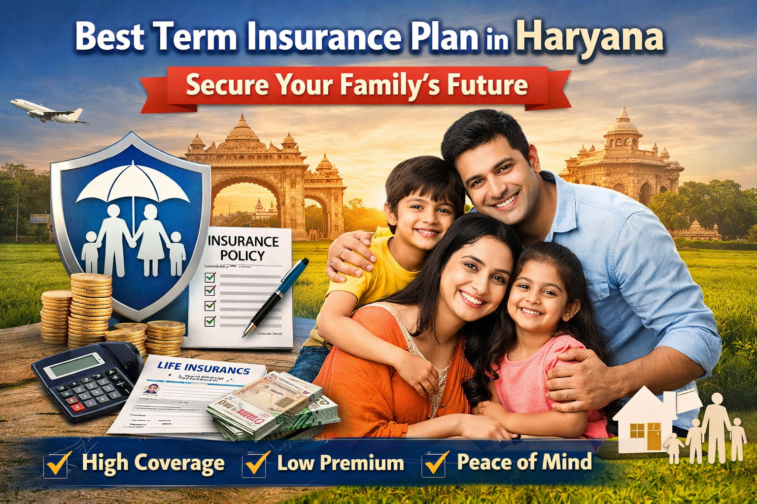 Best Term Insurance Plan in Haryana | Secure Your Family Future